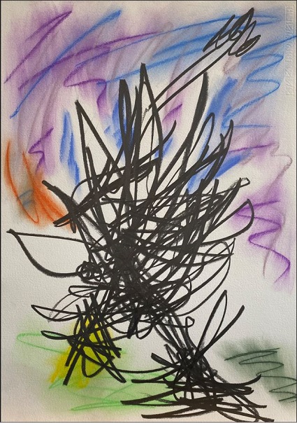 [2023] Untitled, Pastel·Grap...paper ,Size Unknown